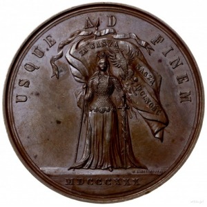 medal z 1880 r. autorstwa W. A. Malinowskiego wybity z ...