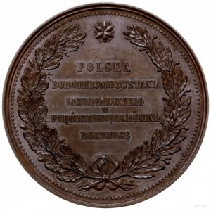 medal z 1880 r. autorstwa W. A. Malinowskiego wybity z ...