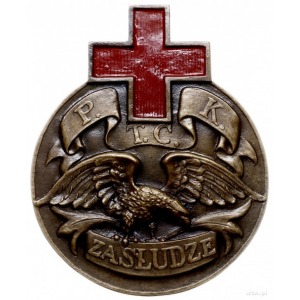 medal z lat 1919-1927 wykonany za zasługi Polskiego Tow...