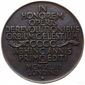 medal z 1943 r. autorstwa Wojciecha Jastrzębowskiego wy...