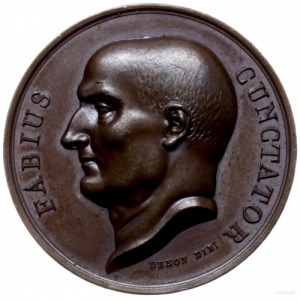 medal bez daty (1807 r.) autorstwa Andrieu i Denona upa...