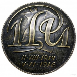 odznaka pamiątkowa 1. Pułku Ułanów Legionowych, jednocz...