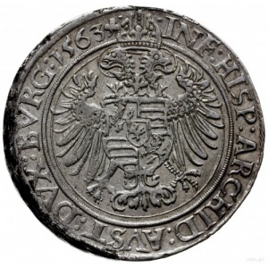 guldentalar (60 krajcarów) 1563, Joachimstal; Dav. 34, ...