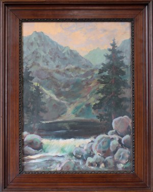 Stanisław GAŁEK (1876 - 1961), Morskie oko