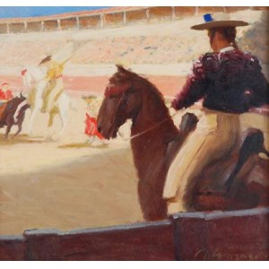 Artur WASNER (1887-1939), Corrida w Madrycie, 1913
