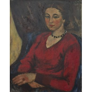 Jerzy FEDKOWICZ (1891-1959), Portret kobiety, ok. 1930