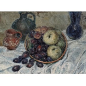 Jan CHWIERUT (1901-1973), Martwa natura z owocami