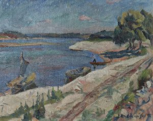 Jan KARMAŃSKI (1887-1958), Nad Wisłą, 1912