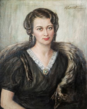 Wacław DYZMAŃSKI (1874-1944), Portret kobiety