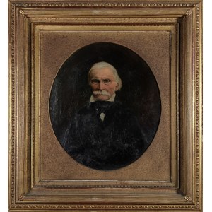 Malarz nieokreślony, XIX w., Portret starszego mężczyzny