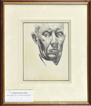 Stanisław KAMOCKI (1875-1944), Autoportret - głowa artysty