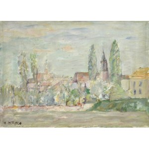 Henryk KRYCH (1905-1980), Landschaft aus der Neustadt
