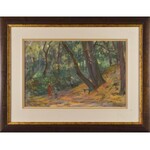 Wladyslaw SERAFIN (1905-1988), A walk in the autumn forest