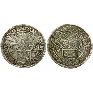 Germany Lüneburg  1 Thaler 1541. Joint coinage of the Wendish cities Lübeck; Lüneburg; Hamburg; Stralsund...