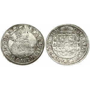 Germany Brandenburg-Prussia 1 Ort 1623 Georg Wilhelm(1619–1640). Averse: Georg Wilhelm to the right; holding scepter...