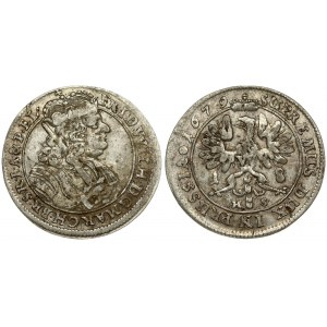 Germany BRANDENBURG 1 Ort 1679 HS. Konigsberg. Frederick William (1640-1688). Ort 1679 H-S. Konigsberg. Legend P. EL. ...