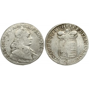 Liege 1 Patagon 1683 Maximilian Henry(1650-1688). Averse: Bust of Maximilian Henry right. Averse Legend: MAX • H(EA...