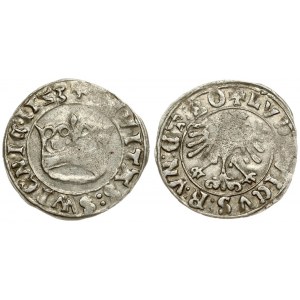 Poland 1/2 Grosz 15Z3 Silesia the city of Swidnica - Ludwik Jagiellonczyk (1516-1526); the king of Bohemia and Hungary...