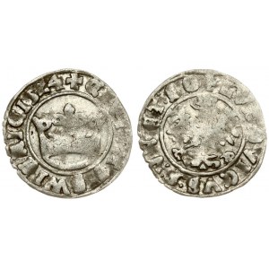 Poland 1/2 Grosz 1524 Silesia the city of Swidnica - Ludwik Jagiellonczyk (1516-1526); the king of Bohemia and Hungary...