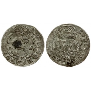Poland 1 Solidus 1591 Olkusz. Sisismund III Waza (1587–1632).  Averse: SIG III DGRPOLMDL...