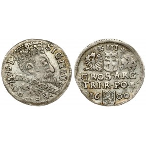 Poland 3 Groszy 1600 Bydgoszcz. Sigismund III Vasa (1587-1632) - crown coins 1600. Bydgoszcz...