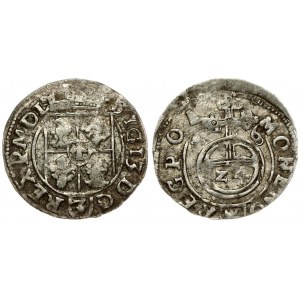 Poland 1/24 Thaler 1616 Bydgoszcz. Sigismund III Vasa (1587-1632). Averse: Crowned shield. Reverse...