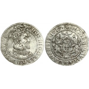 Poland Gdansk 1 Ort 1617 Sigismund III Vasa (1587-1632). Averse Lettering: SIGIS III D G REX POL M D L R PRVS...