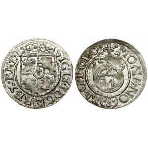 Poland 1/24 Thaler 1619 Bydgoszcz. Sigismund III Vasa (1587-1632). Averse: Crowned shield. Reverse...