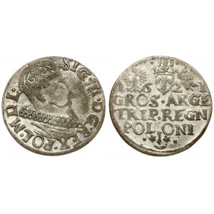 Poland 3 Groszy 1621 Krakow. Sigismund III Vasa (1587-1632) - crown coins 1621. Krakow. Silver. Iger K.21.1...