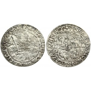 Poland 1 Ort 1622 (PRV.M+) Bydgoszcz. Sigismund III Vasa (1587-1632). Averse: Crowned half-length figure right. Reverse...