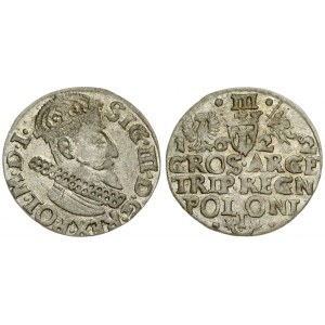 Poland 3 Groszy 1622 Krakow. Sigismund III Vasa (1587-1632) - crown coins 1622. Krakow. inscription REGN on the reverse...