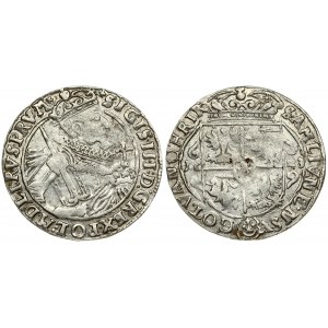 Poland 1 Ort 1623 (PRV:M+) Bydgoszcz. Sigismund III Vasa (1587-1632). Averse: Crowned half-length figure right. Reverse...