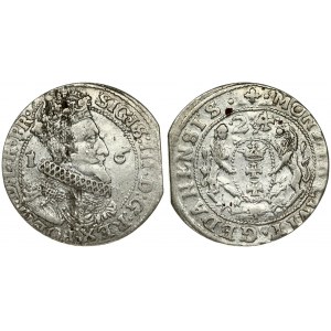 Poland Gdansk 1 Ort 1624/3 Sigismund III Vasa (1587-1632). Averse Lettering: SIGIS III D G REX POL M D L R PR...