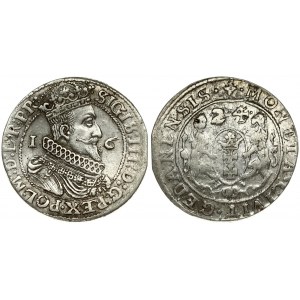 Poland Gdansk 1 Ort 1624/3 Sigismund III Vasa (1587-1632). Averse Lettering: SIGIS III D G REX POL M D L R PR...