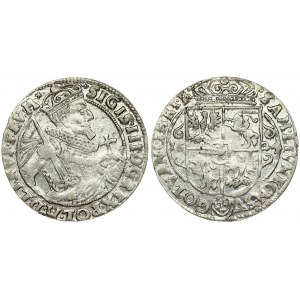 Poland 1 Ort 1624 (PRV:M+) Bydgoszcz. Sigismund III Vasa (1587-1632). Averse: Crowned half-length figure right. Reverse...