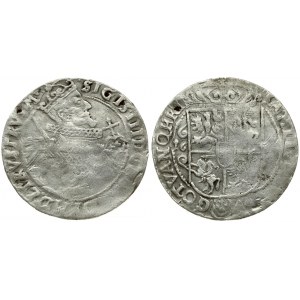 Poland 1 Ort 1624 Bydgoszcz. Sigismund III Vasa (1587-1632). Averse: Crowned half-length figure right. Reverse...