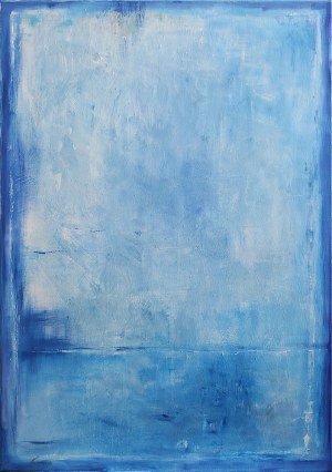 Edward Karczmarski, Blue V, 2020