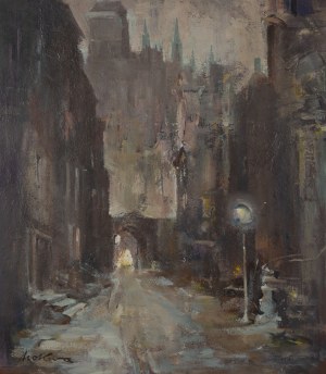Marian Mokwa (1889 Malary - 1987 Sopot), Ulica w Gdańsku