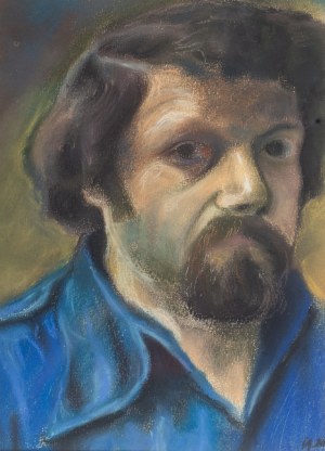 Andrzej Leszczyszyn (1940 Sanok - 1996 Gdynia), Autoportret