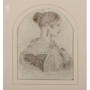 Henry Rozycki (XIX w.), Portret królowej Wiktorii, 1842 r.