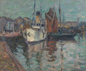 Helene Tupke-Grande (1876 - 1946), Port o zmierzchu