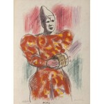 Michel Adlen (1898 Łuck – 1980 Paryż), Clowns de Paris, 1959 r.