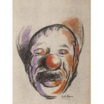 Michel Adlen (1898 Łuck – 1980 Paryż), Clowns de Paris, 1959 r.