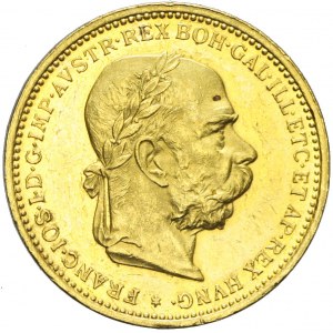 Austria, Franciszek Józef, 20 koron 1896, Wiedeń
