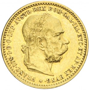 Austria, Franciszek Józef, 10 koron 1897, Wiedeń