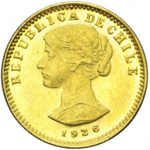 Chile 20 peso, 1926