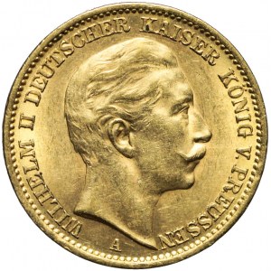 Niemcy, Prusy, 20 marek 1910 A, Wilhelm II, Berlin