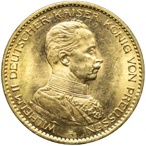 Niemcy, Prusy, 20 marek 1914 A, Wilhelm II, Berlin, piękne