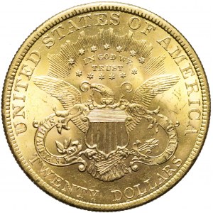 Stany Zjednoczone Ameryki (USA), 20 dolarów 1900, Liberty Head, Filadelfia, mennicze