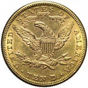 Stany Zjednoczone Ameryki (USA), 10 dolarów 1881, Liberty Head, Filadelfia